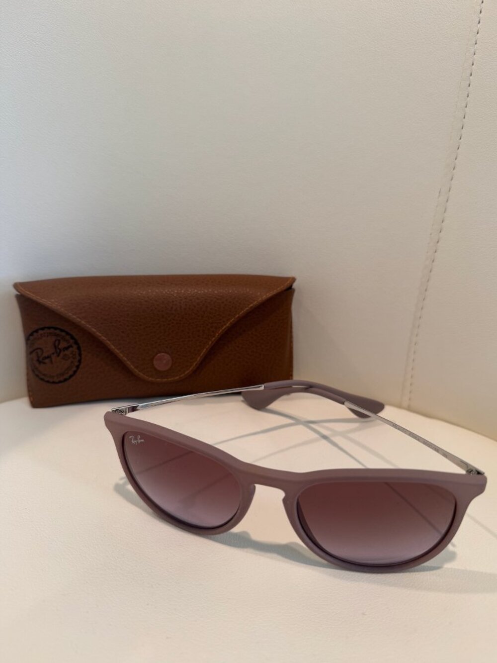 RAY-BAN ERIKA 4171 Sunglasses in Matte Dark Sand 54MM